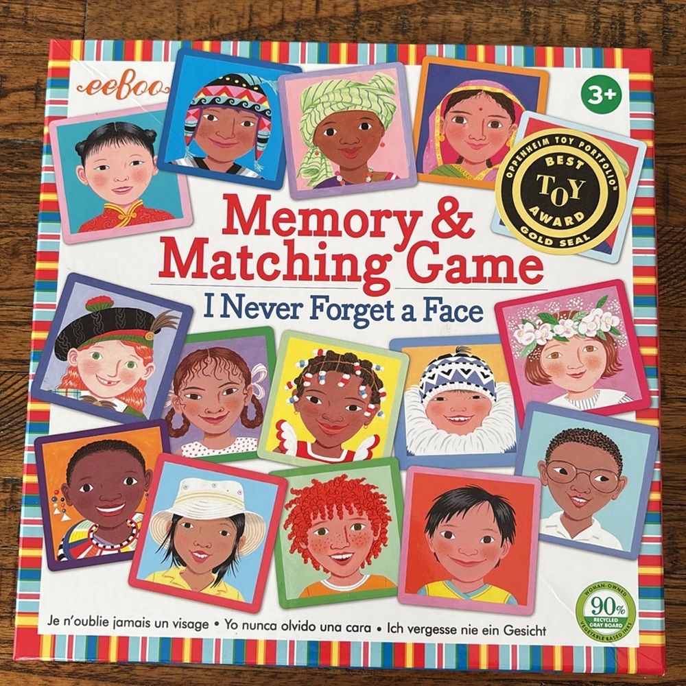 eeboo Memory & Matching Game - Picture 2 of 4